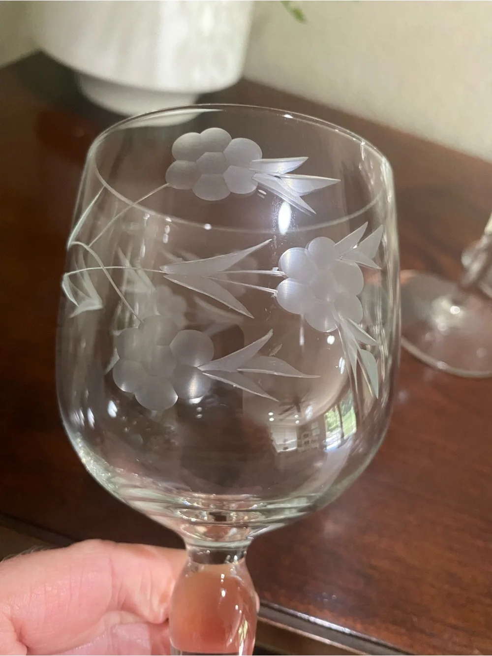Vintage, Set of 6, Princess House Bordeaux Cordial Wine Glasses